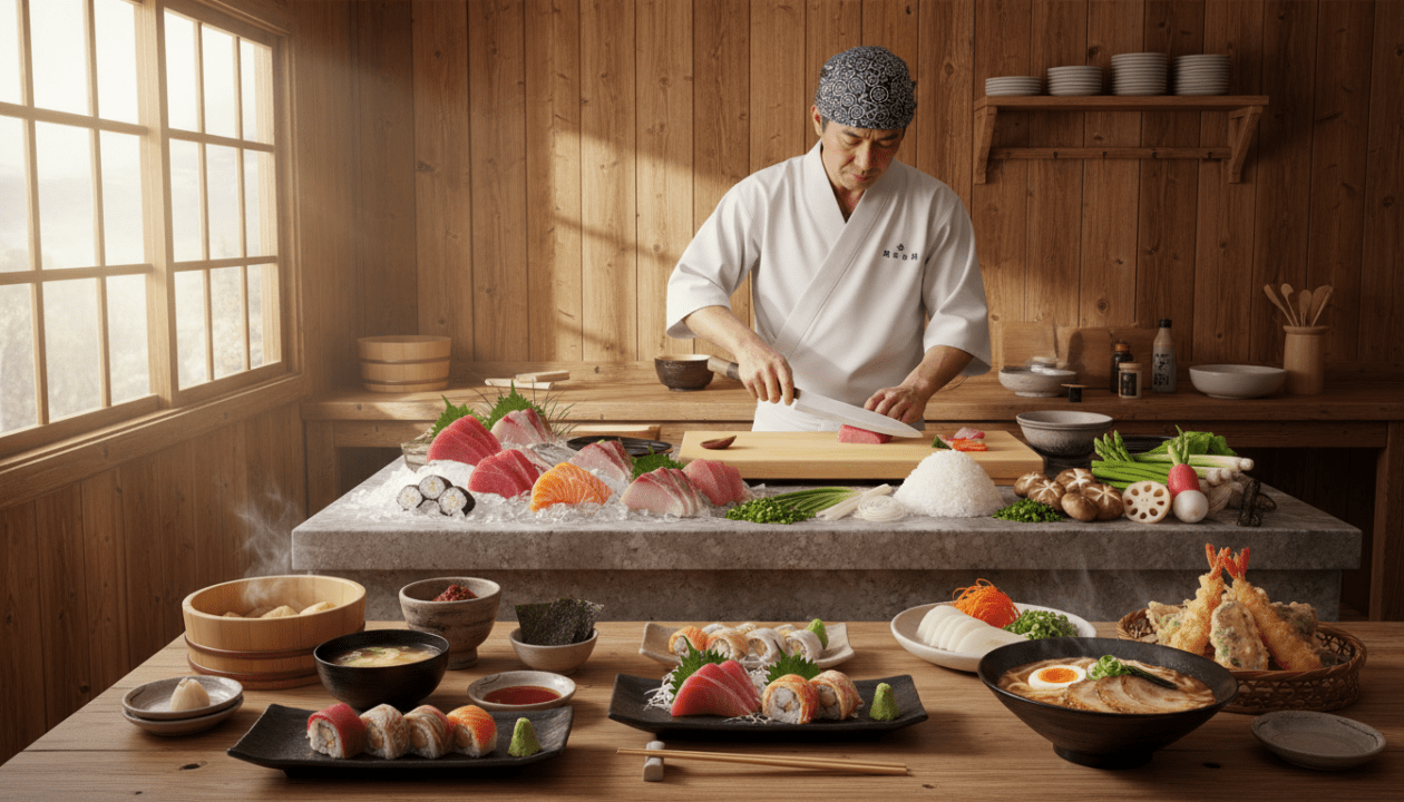 scopri la cucina giapponese con le sue tecniche autentiche, ingredienti tradizionali e piatti tipici del sol levante. un viaggio culinario tra sapori unici e cultura millenaria.